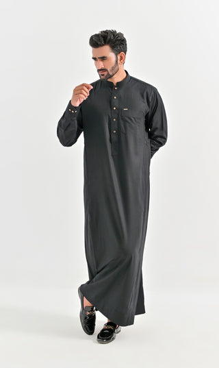 Chino Saudi Qamis RK - Black