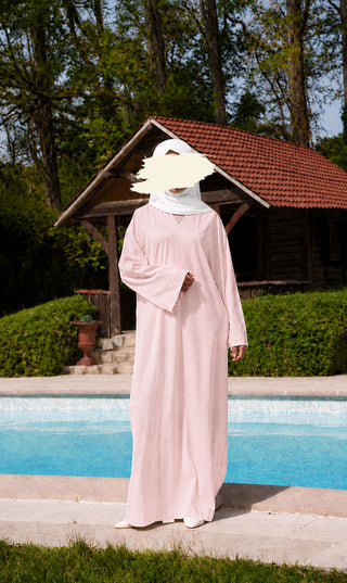 Casual Cotton Abaya Ma'on