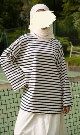 Striped Cotton Longsleeve Shirt