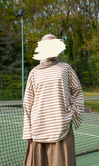 Striped Cotton Longsleeve Shirt