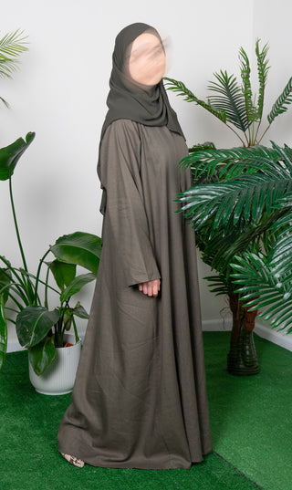 Leinen-Abaya Tapuah