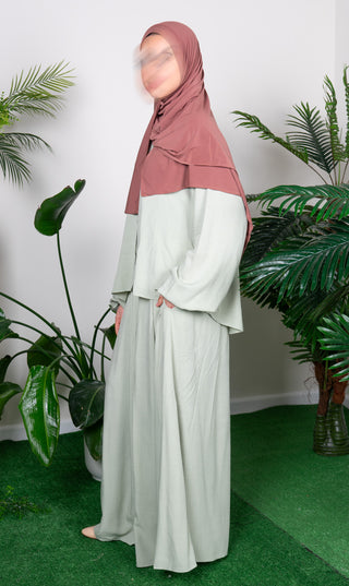Co- ord set Rayon - Pistache