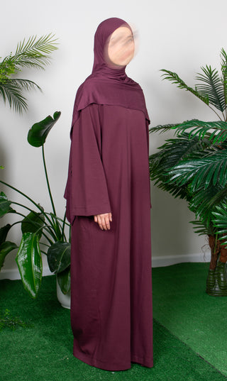 Casual Cotton Abaya Ma'on