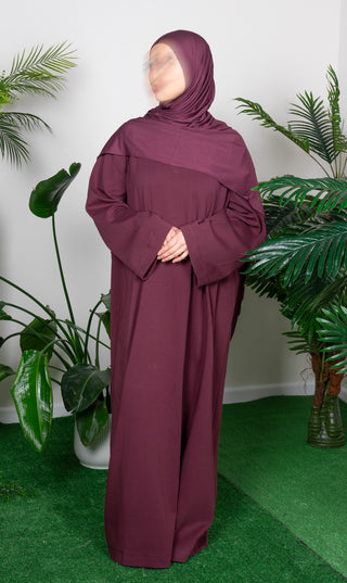 Casual Cotton Abaya Ma'on