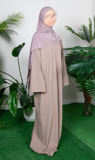 Casual Cotton Abaya Ma'on