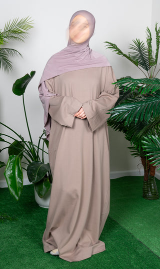 Casual Cotton Abaya Ma'on