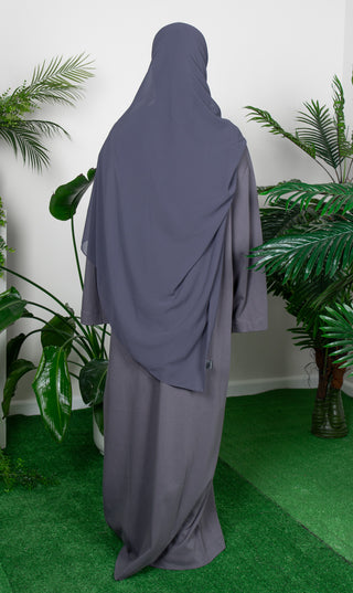 Casual Cotton Abaya Ma'on