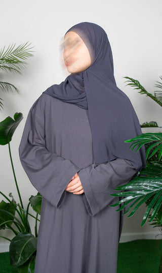 Casual Cotton Abaya Ma'on