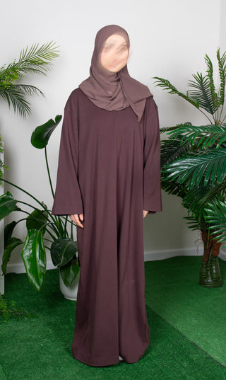 Casual Cotton Abaya Ma'on