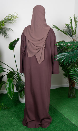 Casual Cotton Abaya Ma'on