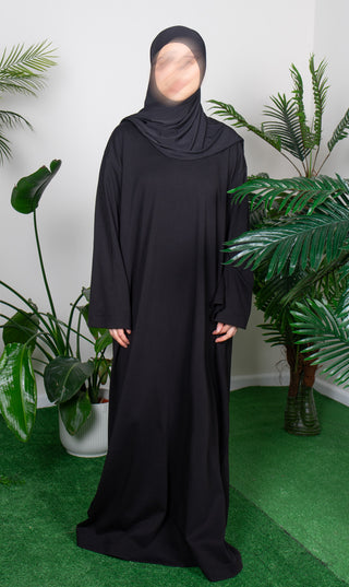 Casual Cotton Abaya Ma'on
