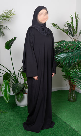 Casual Cotton Abaya Ma'on
