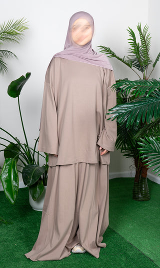 Casual Cotton Maxi Skirt - 7 Kleuren