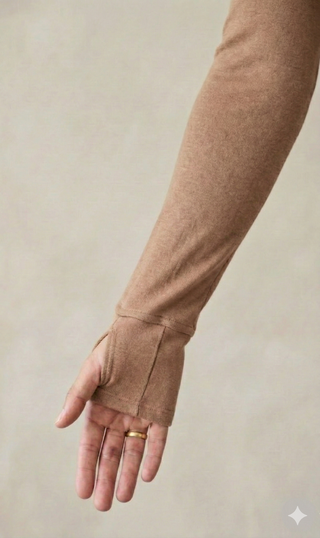 Katoenen Armkous Thumb