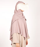 Instant Khimar Hijab - Roze