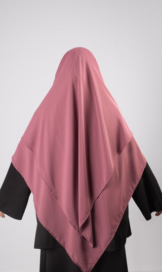 Double Diamond KHIMAR MEDINI Silk - Mauve