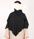 Instant Khimar Hijab - Sort