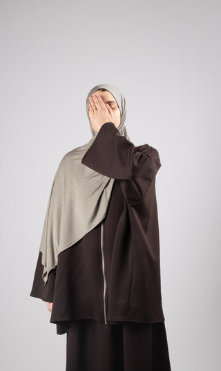 Weicher Viskoseschal 70 x 200 mm - FNRA - Salbei