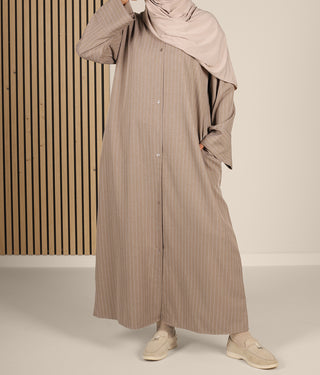 Modest Lange Blouse I - Taupe