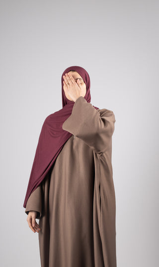 Soft Viscose Scarf 70*200 - FNRA - Blackberry