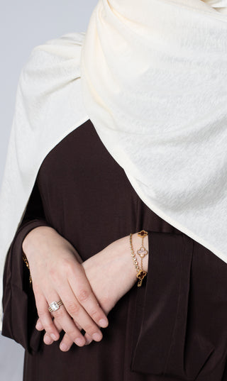 Sjaal Tencel Cotton - Butter