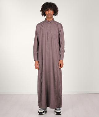 Qamis TR Soft Line by Q4him - Taupe