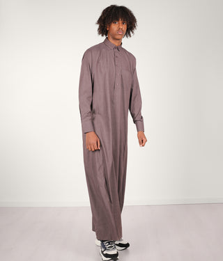 Qamis TR Soft Line by Q4him - Taupe