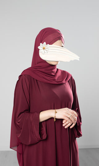Écharpe en mousseline de bonnet instantanée - menthe
