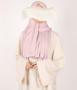 Soft Visc. Scarf 70*200 - FNR - Nude Pink