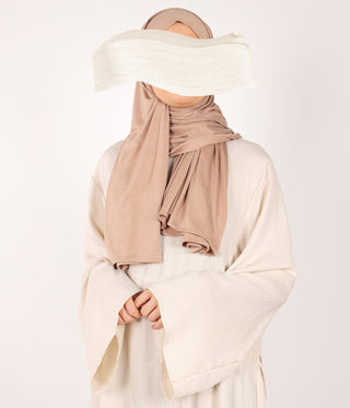 Soft Viscose Scarf 70*200 - FNR - Latte