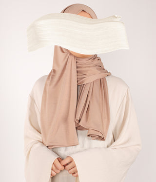 Soft Viscose Scarf 70*200 - FNR - Latte