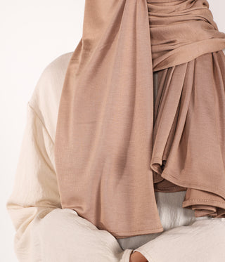 Soft Viscose Scarf 70*200 - FNR - Latte