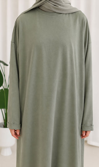 Cotton Comfy T-shirt Abaya Busra