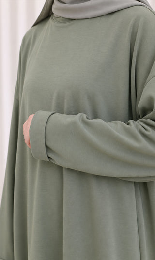 Cotton Comfy T-shirt Abaya Busra