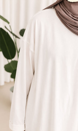 Cotton Comfy T-shirt Abaya Busra