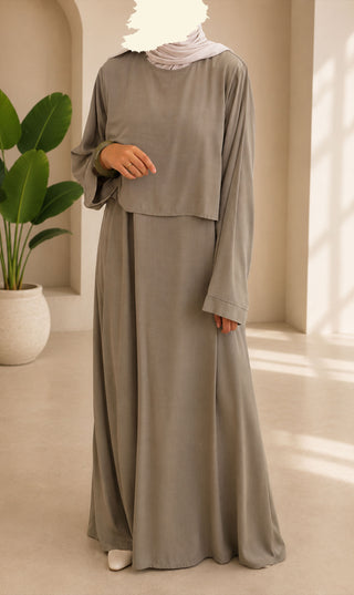 Abaya Double Layer Safawi 5 colours
