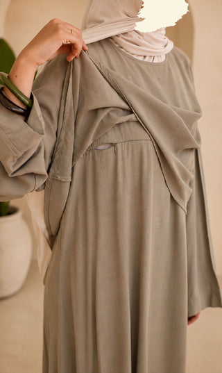 Abaya Double Layer Safawi 5 colours