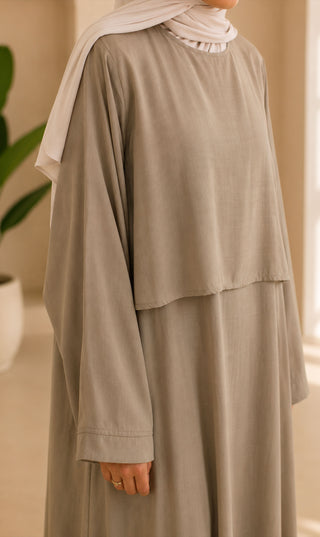 Abaya Double Layer Safawi 5 colours