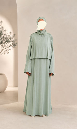 Abaya Double Layer Safawi 5 colours