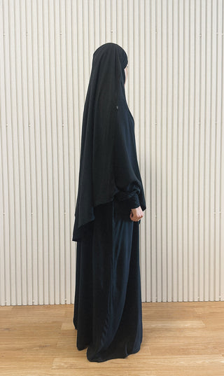 عباية نيلا طبيعية - رمادي نيمبوس
