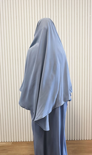 عباية نيلا طبيعية - رمادي نيمبوس
