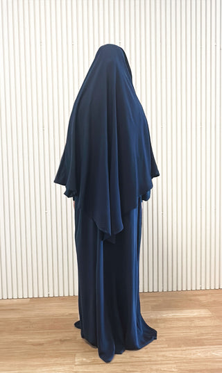عباية نيلا طبيعية - رمادي نيمبوس