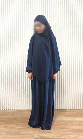 عباية نيلا طبيعية - رمادي نيمبوس