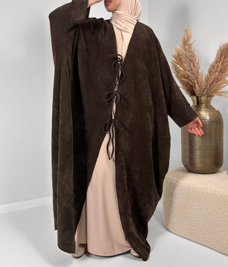 Farasha Winter Kimono - Coffee