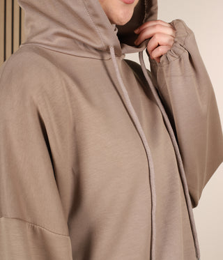 Twinset Hoodie Hind - Taupe