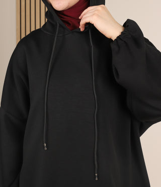 Twinset Hoodie Hind - Black