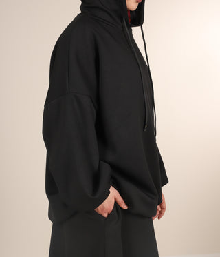 Twinset Hoodie Hind - Black