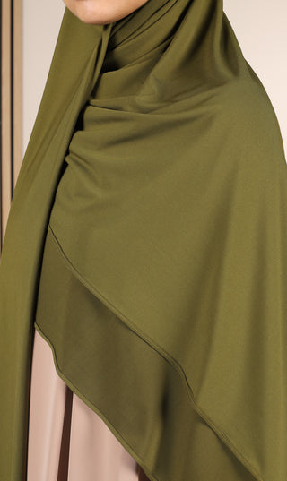 Jersey Premium Vierkant - Olive Green