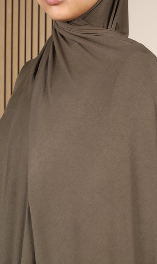 Premium Cotton Scarf 100*200 met Comfort Bonnet
