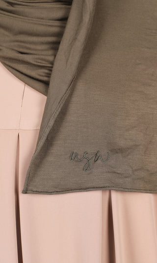 Premium Cotton Scarf 100*200 met Comfort Bonnet